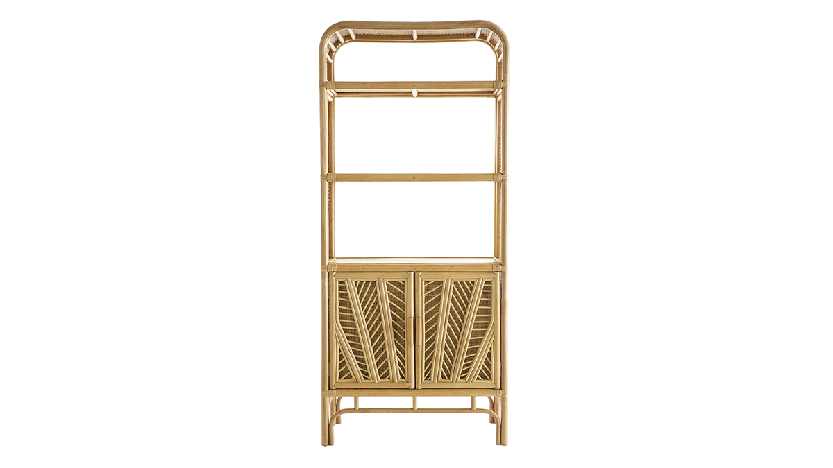 Bcherregal aus Rattan H180 cm GALON