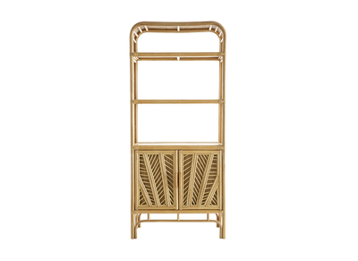 Bücherregal aus Rattan H180 cm GALON