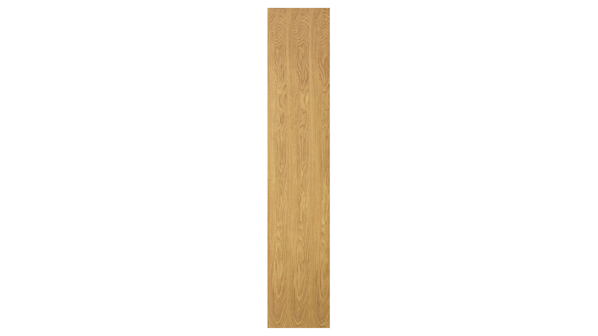 Bcherregal-Design helles Holz L60 cm WALANG