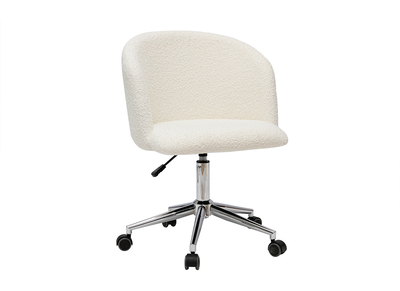 Bürostuhl aus Stoff mit Wolleffekt VANITY