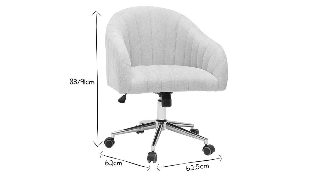 Brostuhl im Samtdesign naturfarben ROMI