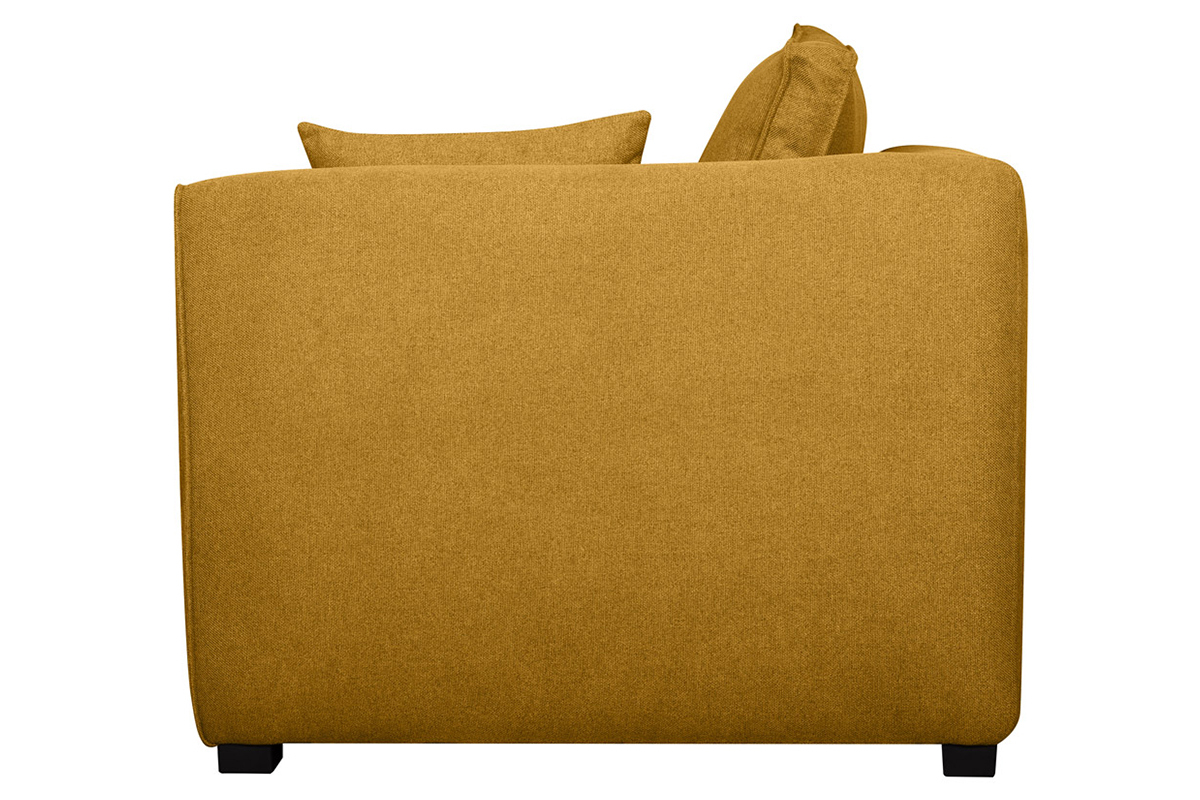Chaiselongue in kumingelben Bezug PLURIEL