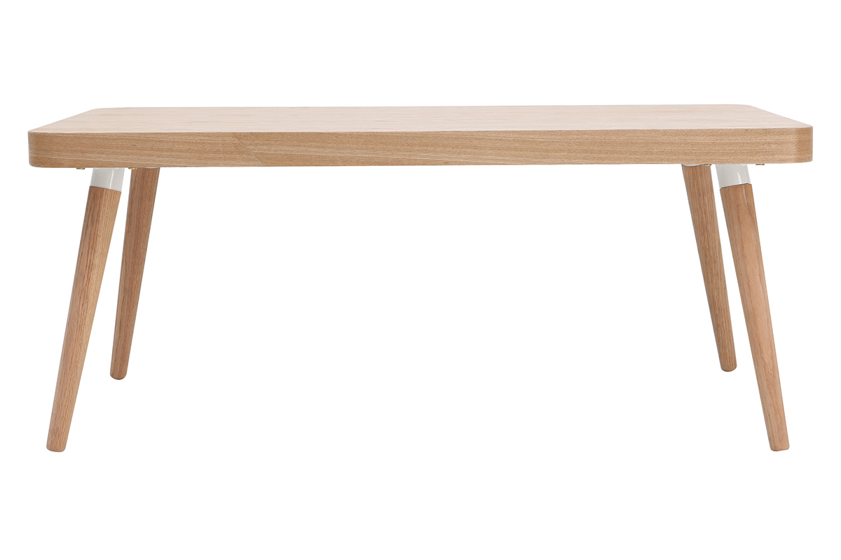Couchtisch aus heller Eiche TOTEM