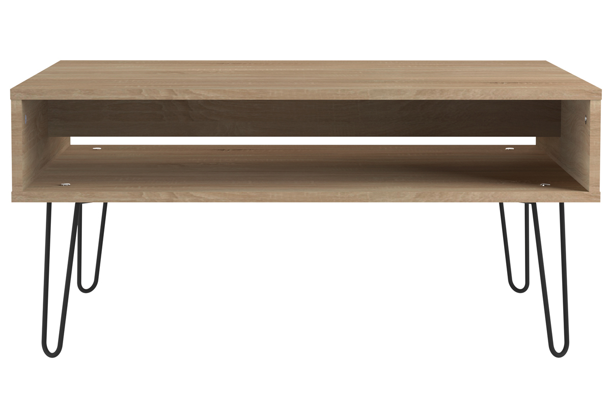 Couchtisch LUMY aus Holz und Metall