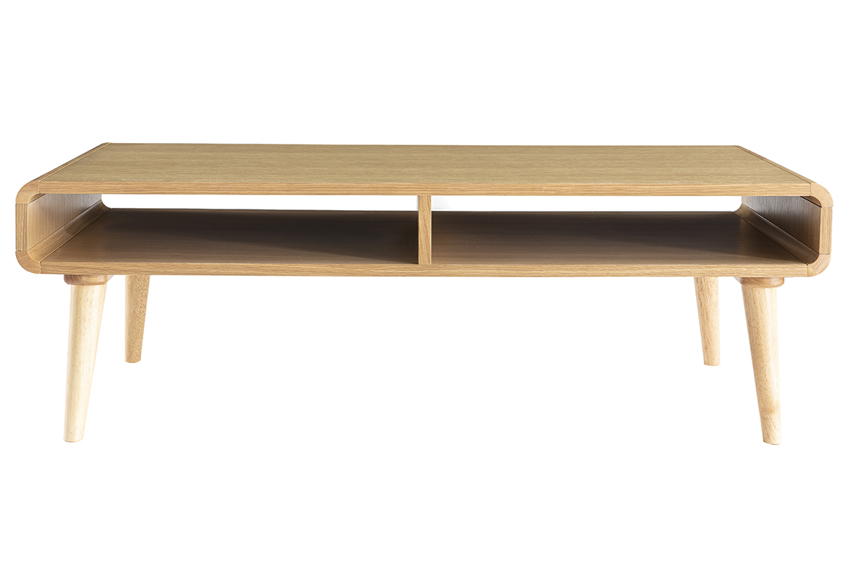 Couchtisch skandinavisch helle Eiche L120 cm COPENHAGUE