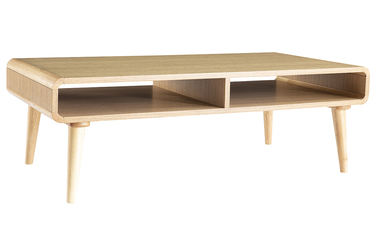 Couchtisch skandinavisch helle Eiche L120 cm COPENHAGUE