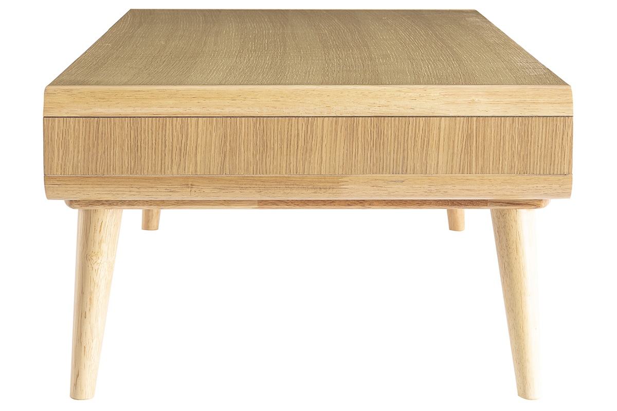 Couchtisch skandinavisch helle Eiche L120 cm COPENHAGUE