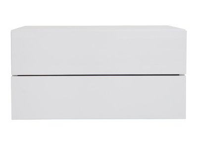 Design-Ablagekasten Wei&szlig; 2 Schubladen MAX