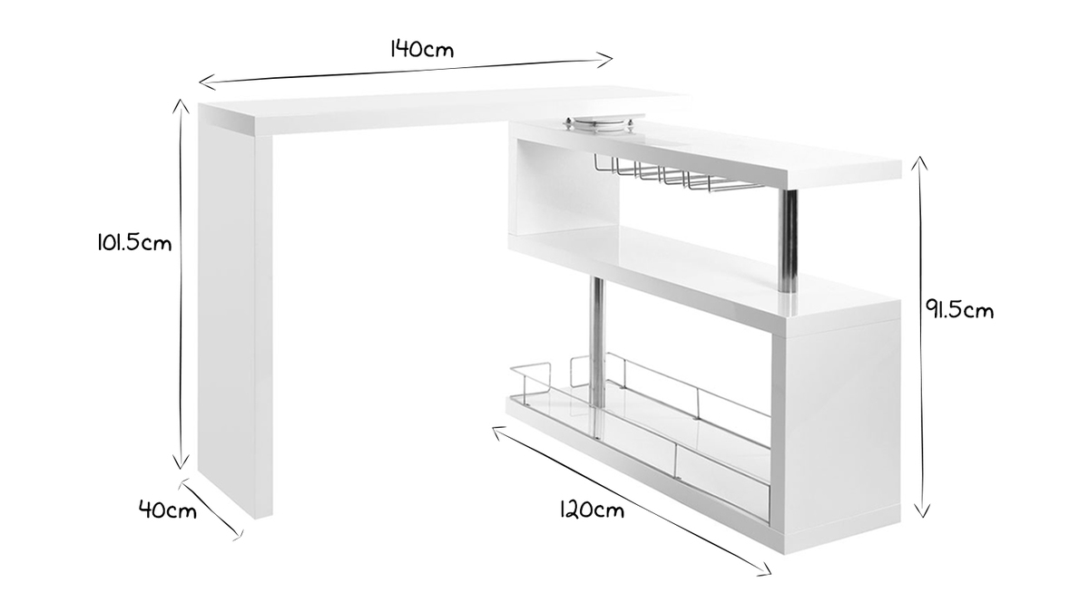 Design-Bar abnehmbar MAX Wei