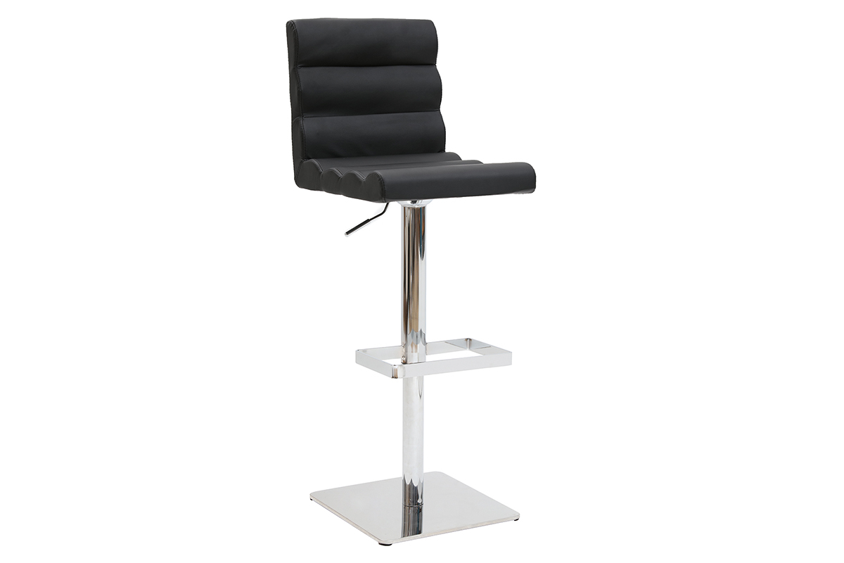 Design-Barhocker COLUMBUS Schwarz