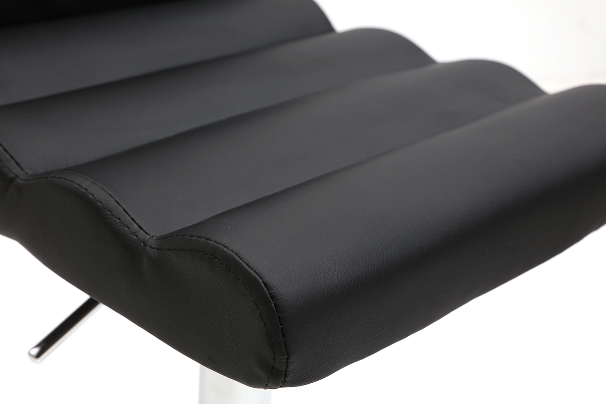 Design-Barhocker COLUMBUS Schwarz