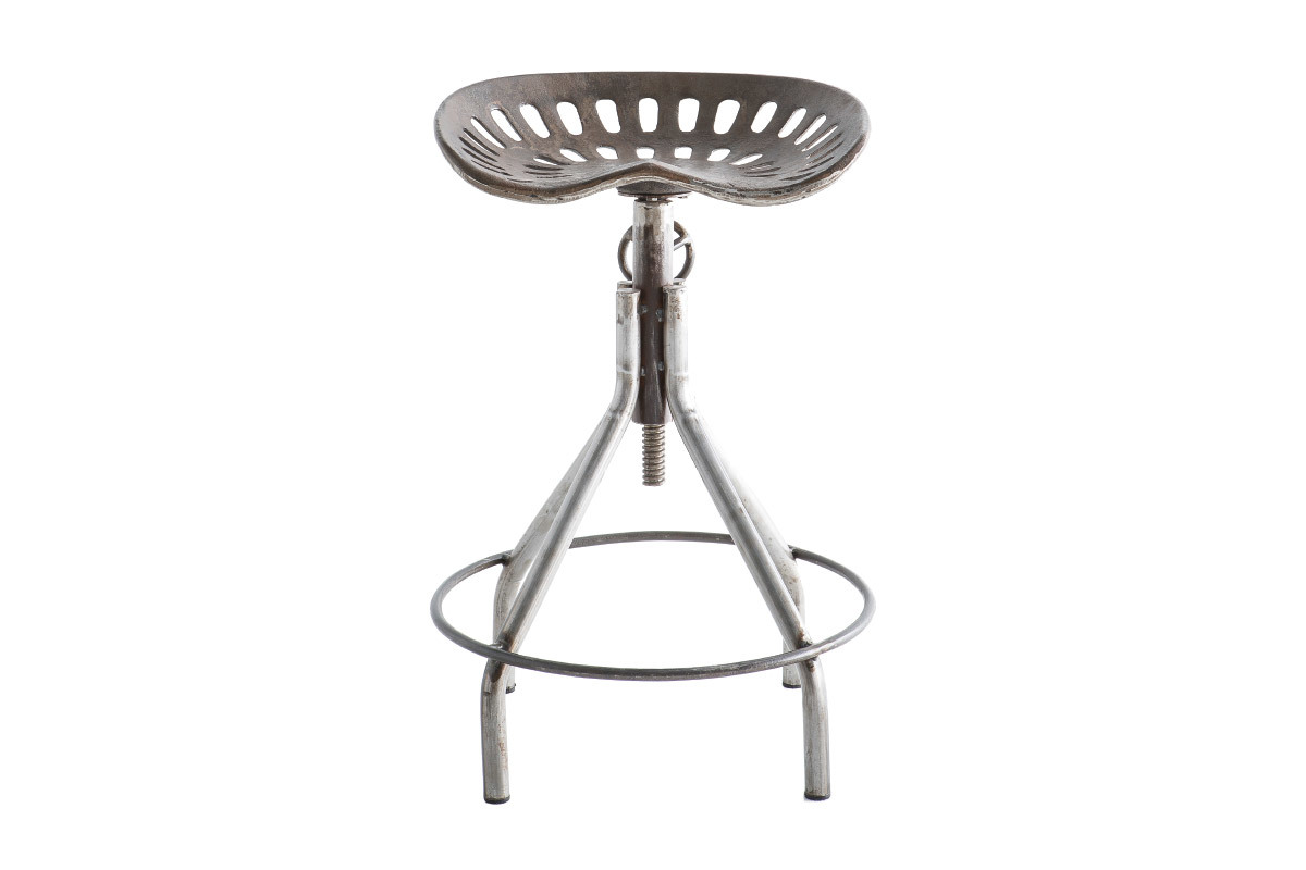 Design-Barhocker DALLY aus Metall 75 cm