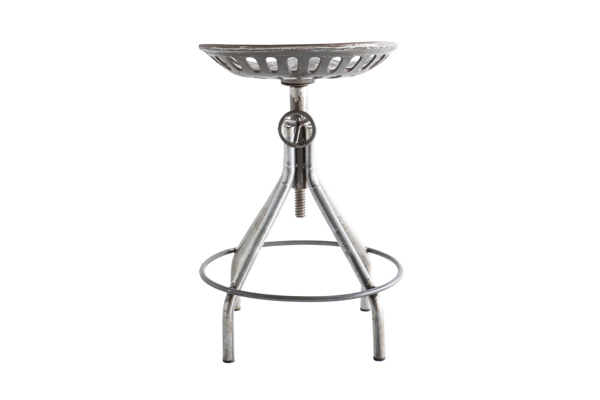 Design-Barhocker DALLY aus Metall 75 cm