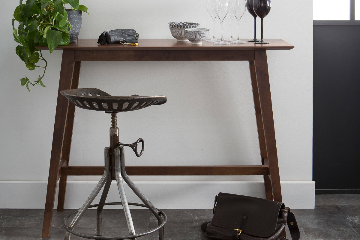Design-Barhocker DALLY aus Metall 75 cm