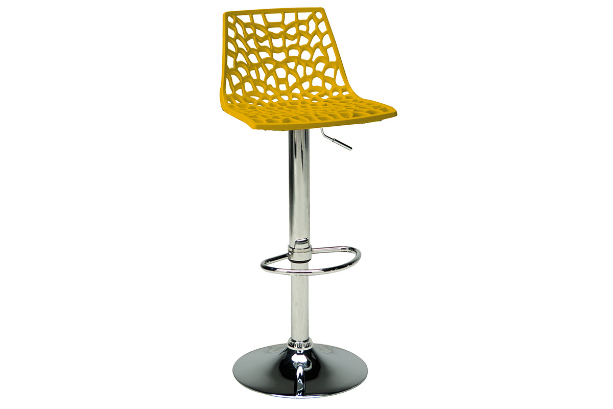 Design-Barhocker Gelb ATRAX