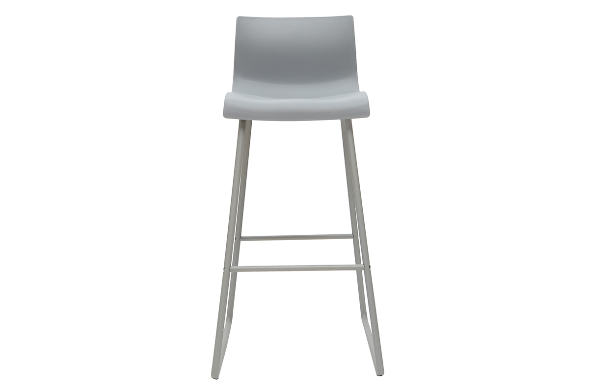 Design-Barhocker Grau 76 cm (2er-Set) ONA