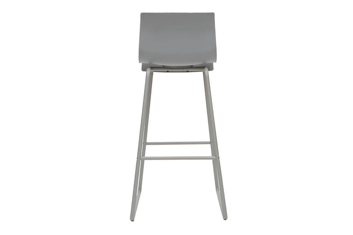 Design-Barhocker Grau 76 cm (2er-Set) ONA