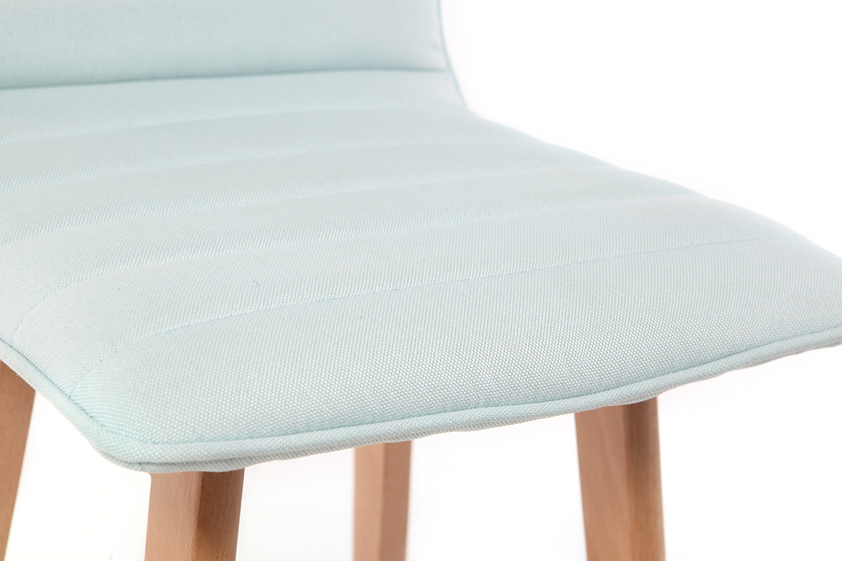 Design-Barhocker Holz und Minzgrn 65 cm 2 Stck. EMMA