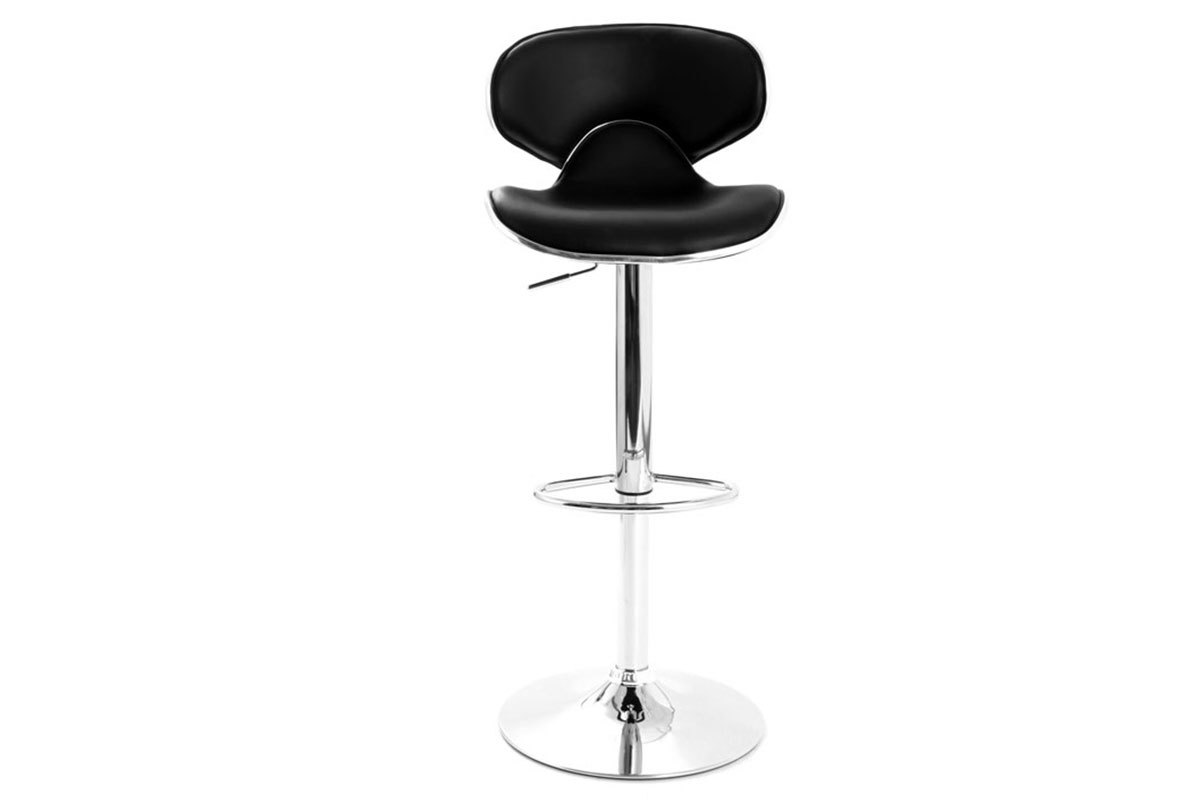 Design-Barhocker in Schwarz (2er-Set) PEGASE