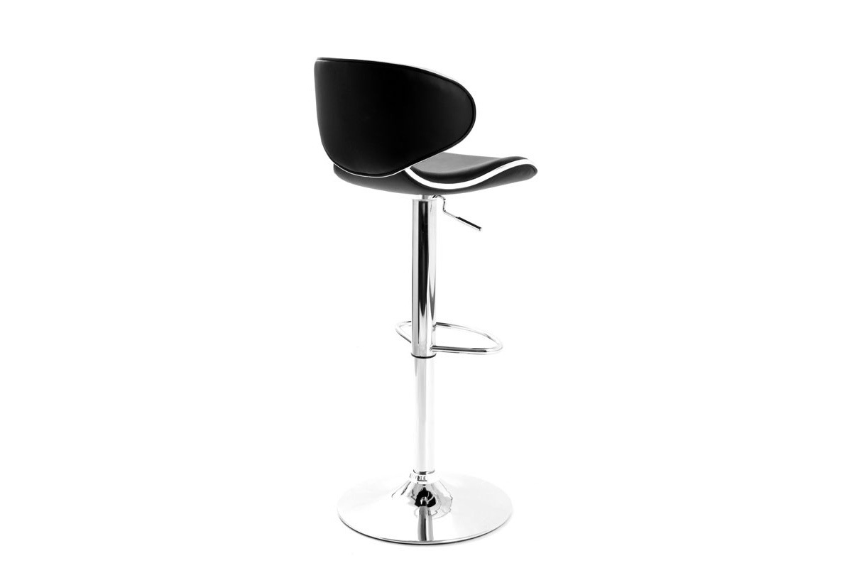 Design-Barhocker in Schwarz (2er-Set) PEGASE