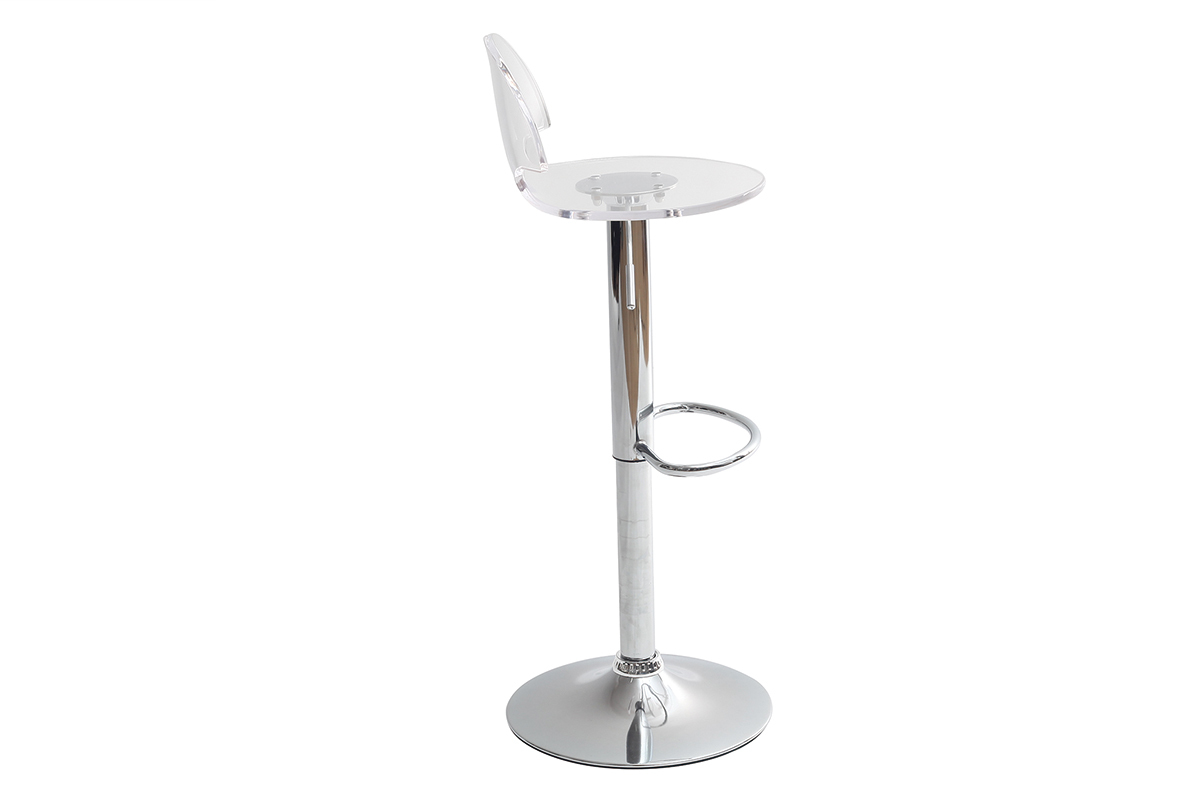 Design-Barhocker / Kchenhocker aus Plexiglas Transparent ORION