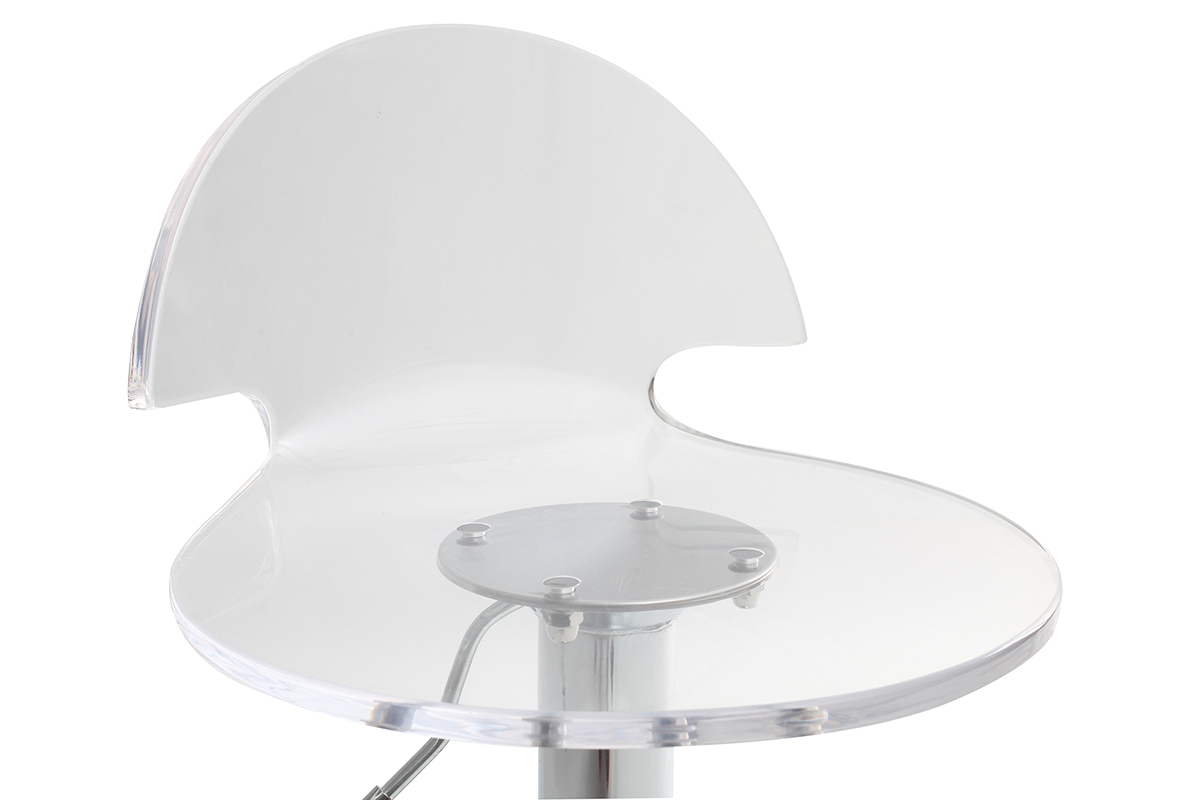 Design-Barhocker / Kchenhocker aus Plexiglas Transparent ORION
