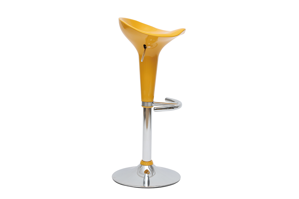 Design-Barhocker / Kchenhocker Gelb GALAXY (2 Stck.)