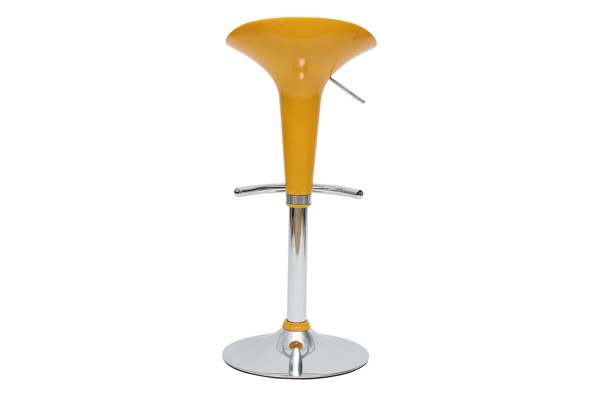 Design-Barhocker / Kchenhocker Gelb GALAXY (2 Stck.)
