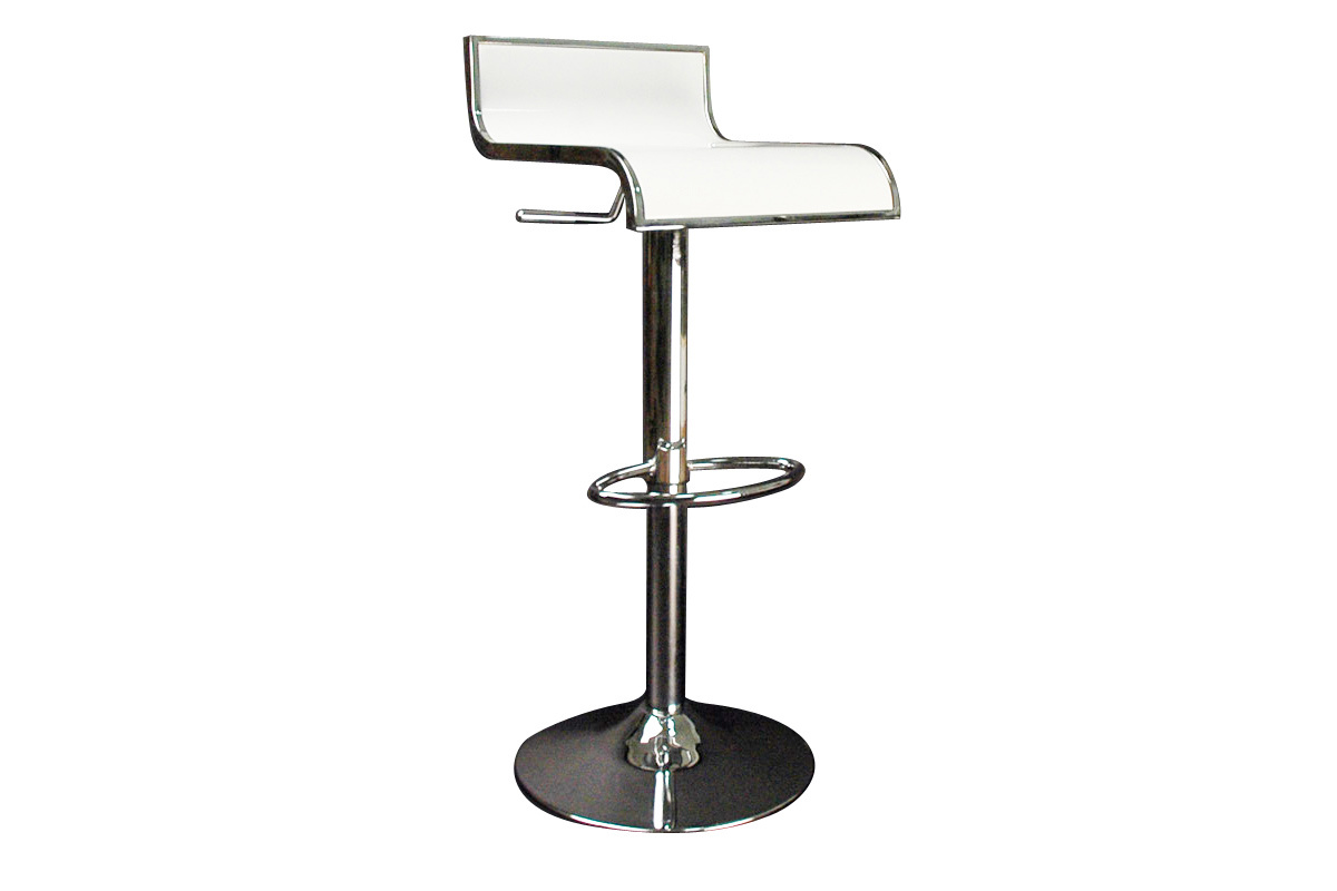 Design-Barhocker / Kchenhocker Schwarz WAVES (2 Stck.)