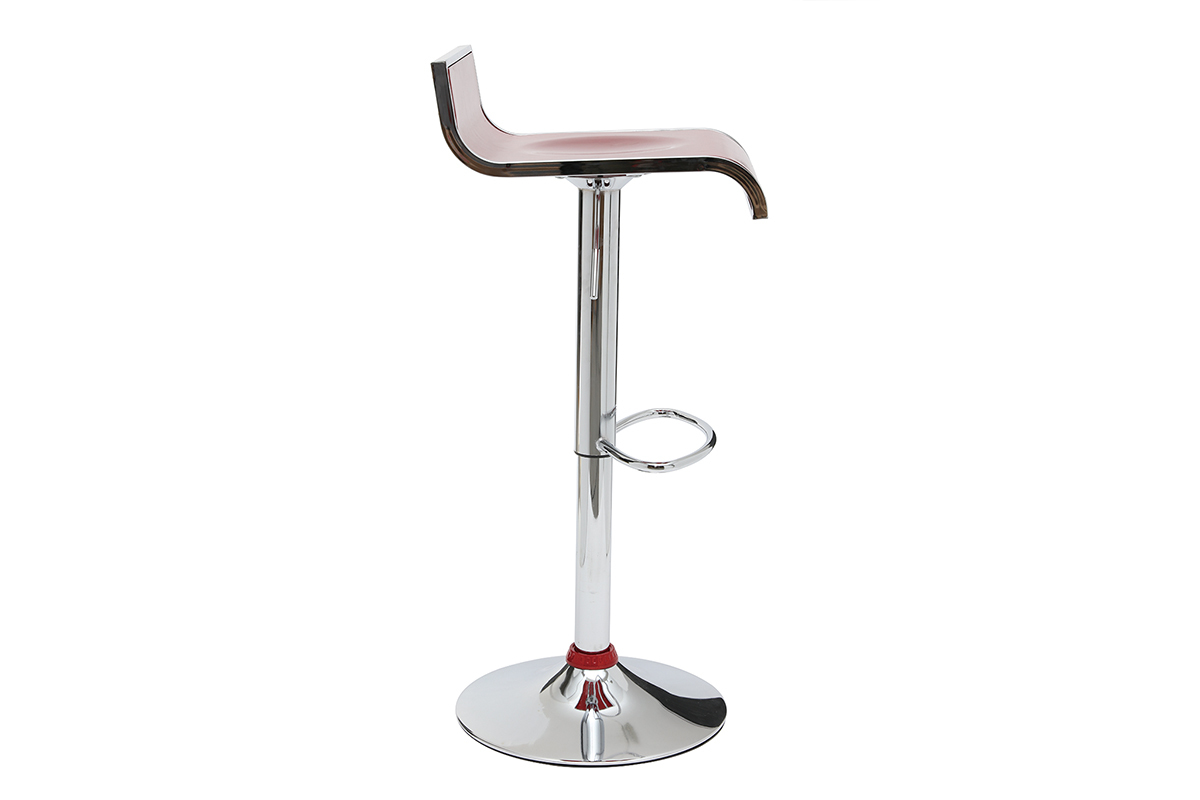Design-Barhocker / Kchenhocker Schwarz WAVES (2 Stck.)
