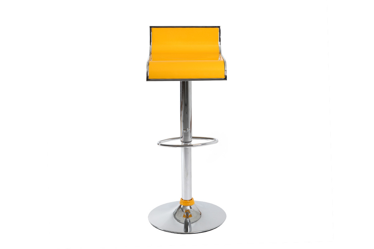Design-Barhocker / Kchenhocker Schwarz WAVES (2 Stck.)
