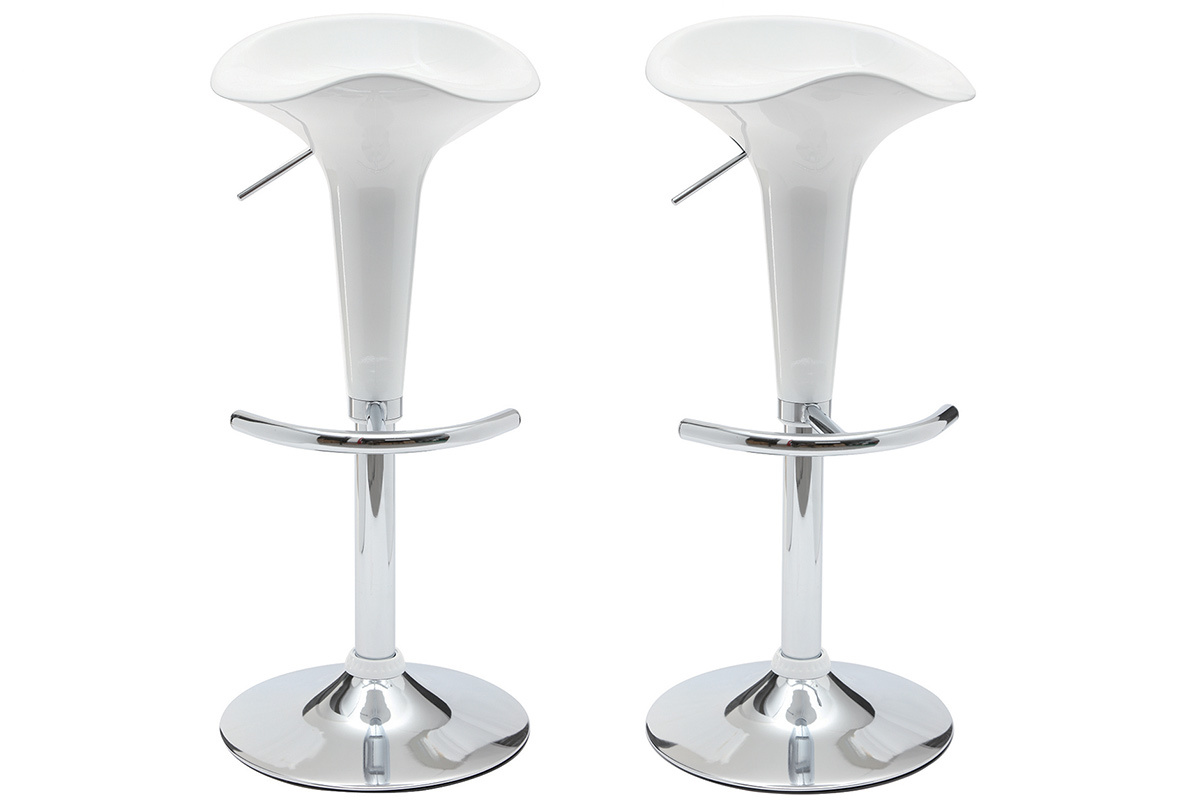Design-Barhocker / Kchenhocker Wei GALAXY (2 Stck.)