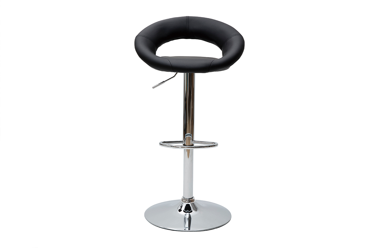 Design-Barhocker NEWTON Schwarz