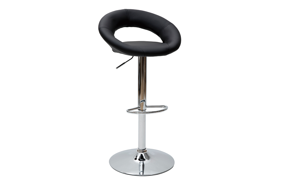 Design-Barhocker NEWTON Schwarz