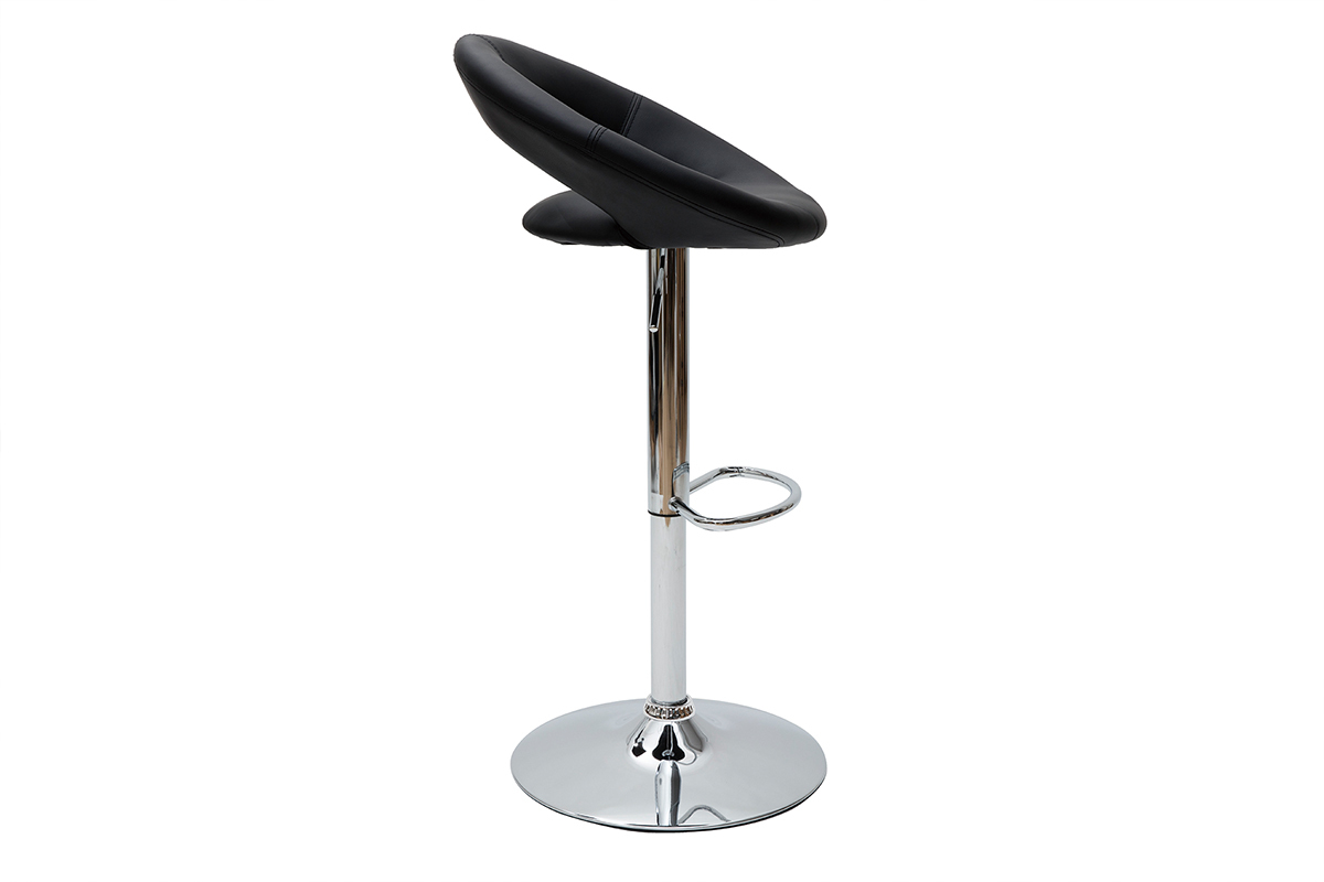 Design-Barhocker NEWTON Schwarz