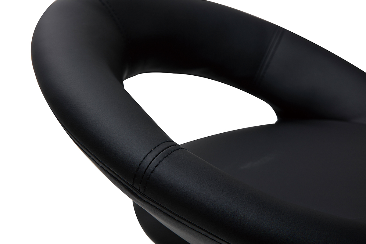 Design-Barhocker NEWTON Schwarz