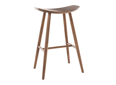 Design-Barhocker Nussbaum 72 cm DEMORY - Design-Barhocker Nussbaum 72 cm DEMORY