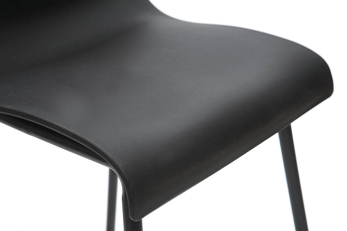 Design-Barhocker Schwarz (2er-Set) ONA