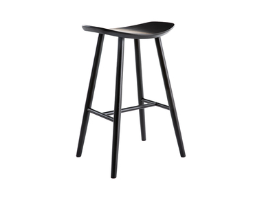 Design Barhocker schwarz 72 cm DEMORY