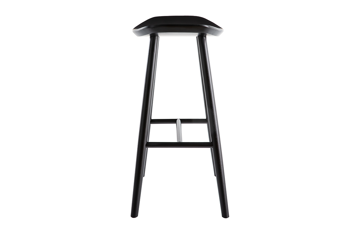 Design Barhocker schwarz DEMORY
