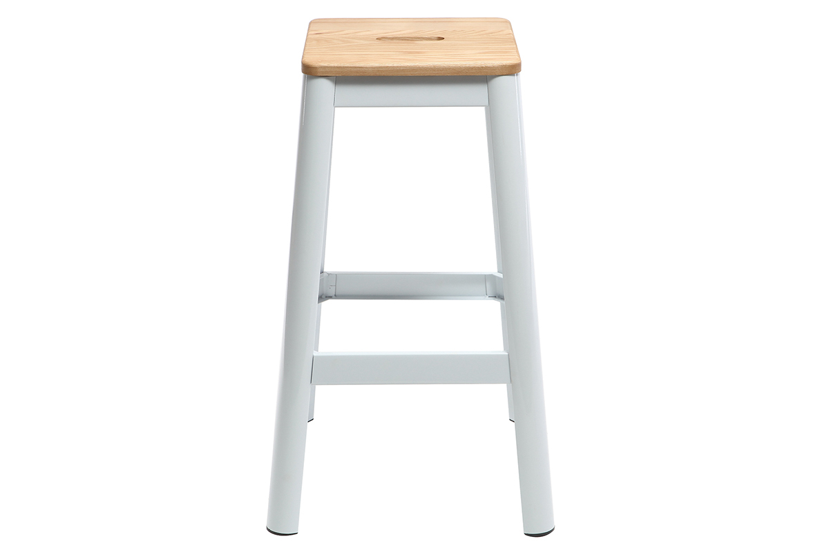 Design-Barhocker Schwarz H 75 cm NICK