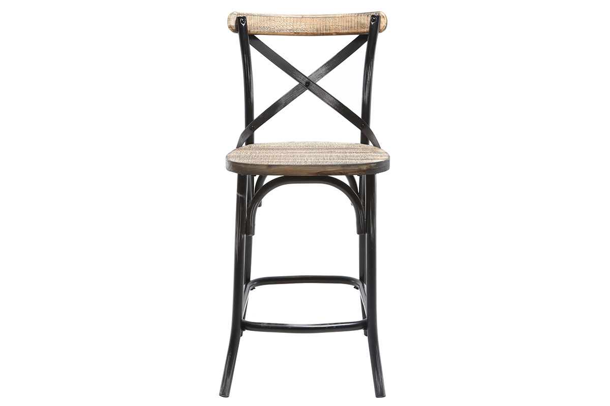 Design-Barhocker Schwarz JAKE