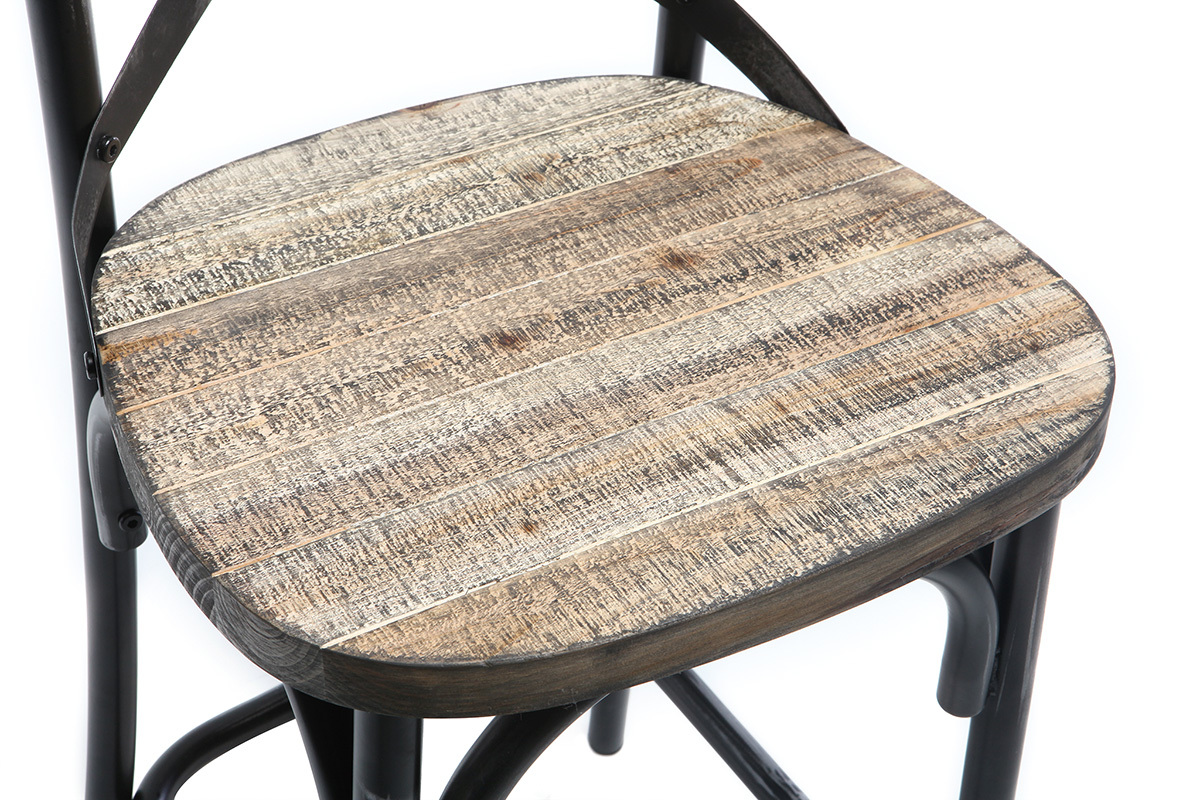 Design-Barhocker Schwarz JAKE