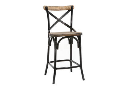 Design-Barhocker Schwarz JAKE