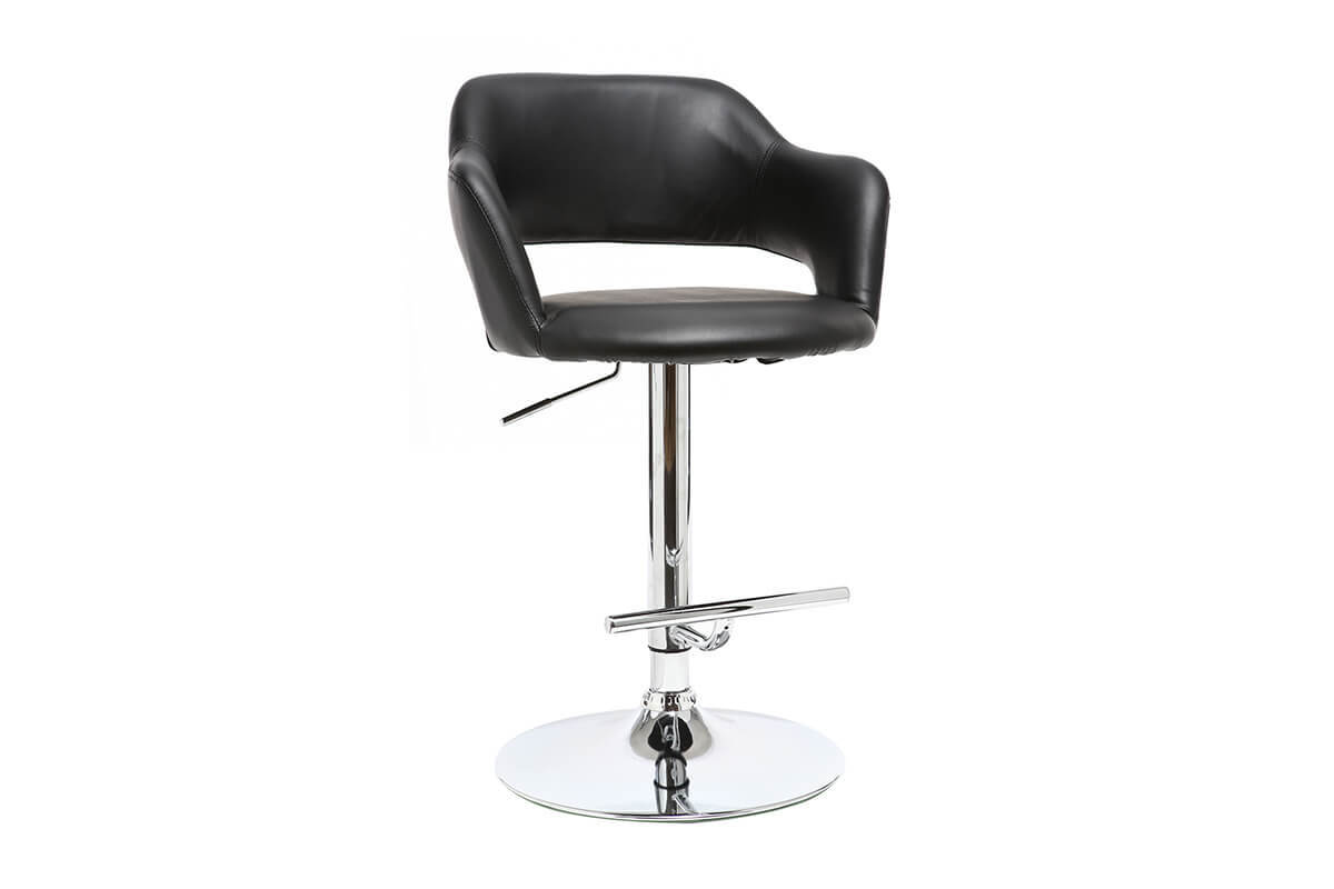 Design-Barhocker Schwarz JESSY