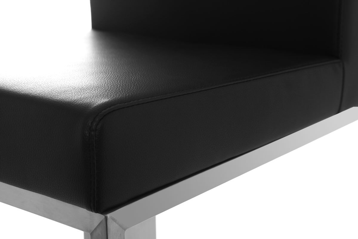 Design-Barhocker Schwarz OMEGA