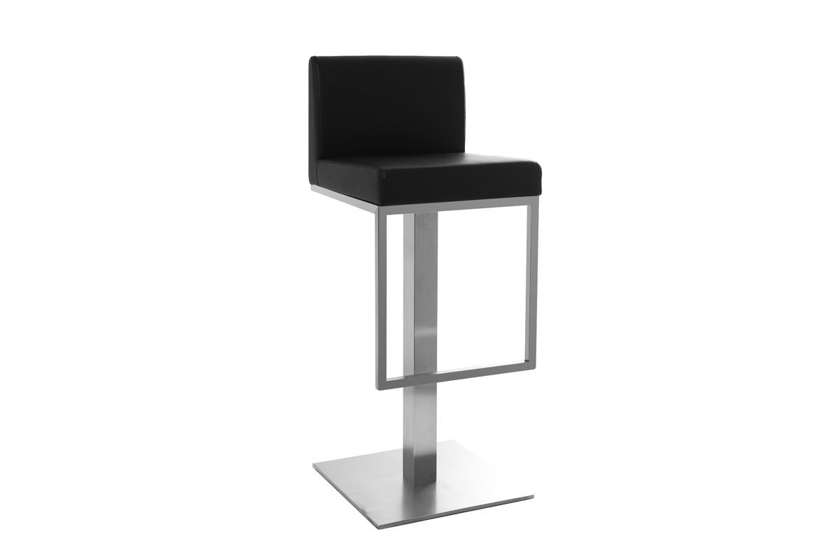 Design-Barhocker Schwarz OMEGA