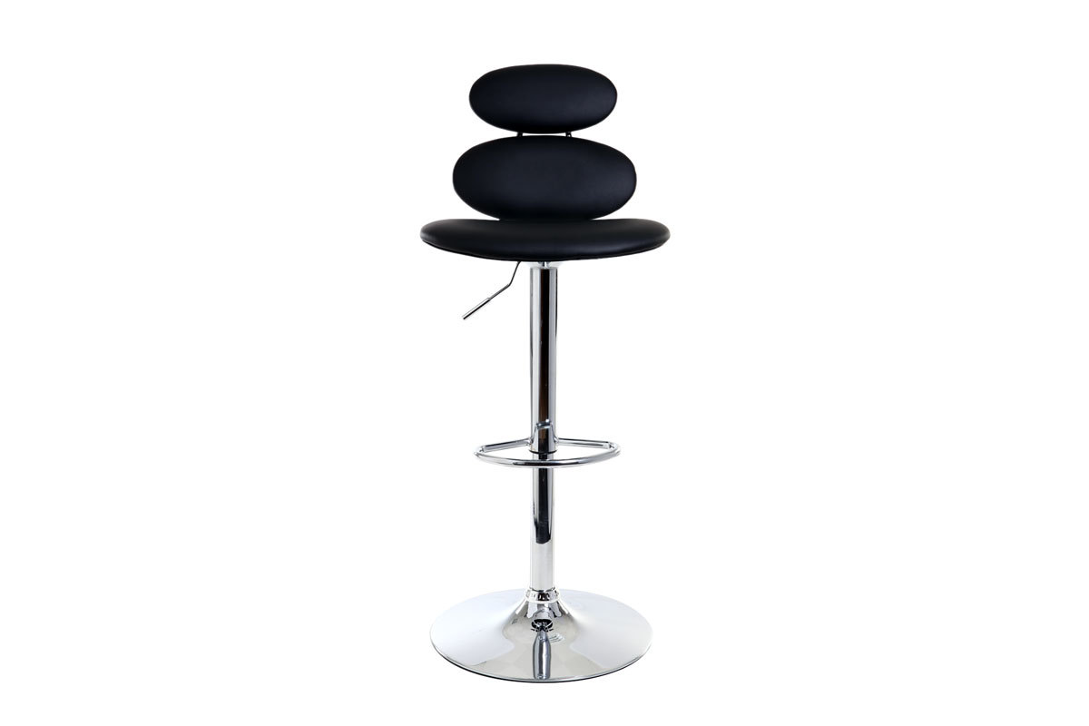 Design-Barhocker STONE Schwarz