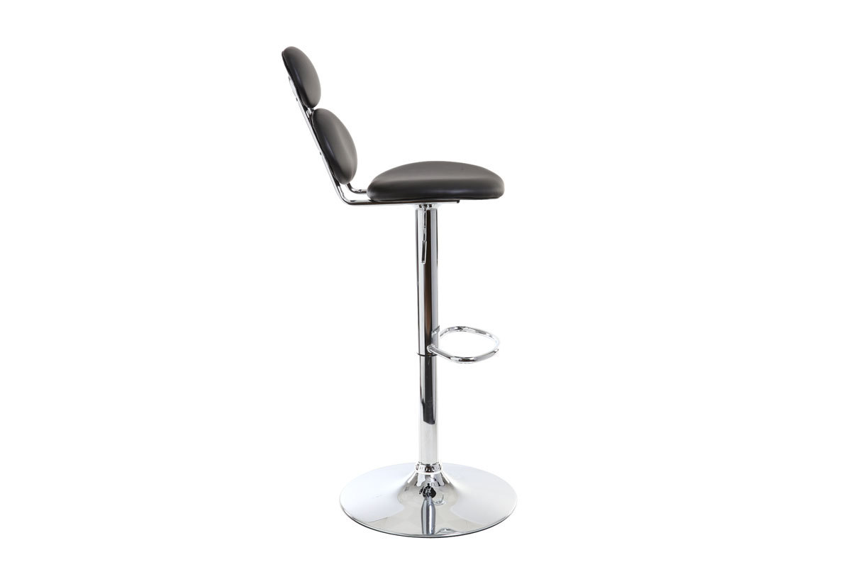 Design-Barhocker STONE Schwarz