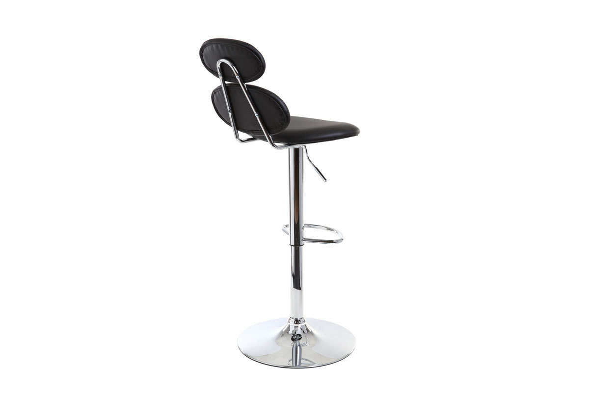 Design-Barhocker STONE Schwarz